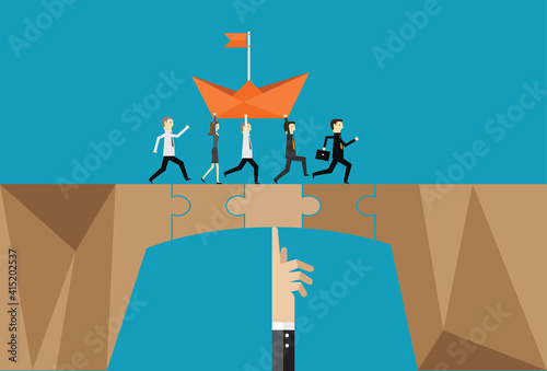 Leaders help employees overcome obstacles