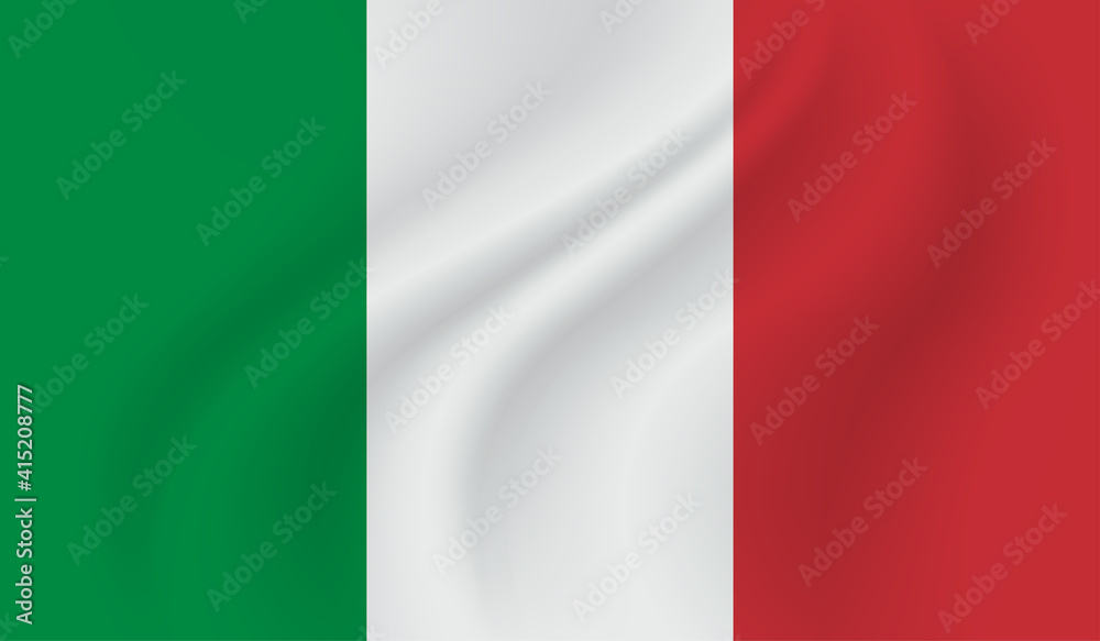 Italy, italian flag on concrete textured background Italy, italian flag on concrete textured background