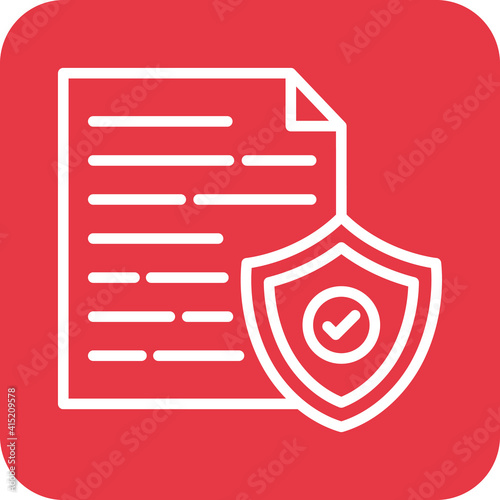 Secure Document Icon