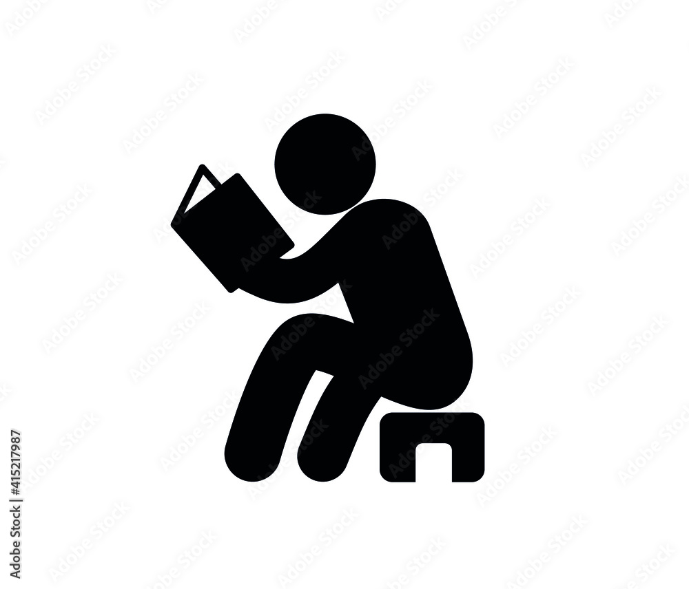 reading book vector icon. Editable stroke. Symbol in Line Art Style for Design, Presentation, Website or Apps Elements, Logo. Pixel vector graphics - Vector reading book vector icon. Editable stroke. Symbol in Line Art Style for Design, Presentation, Website or Apps Elements, Logo. Pixel vector graphics - Vector