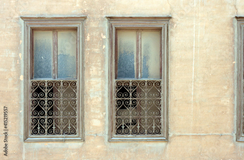 old window in the house