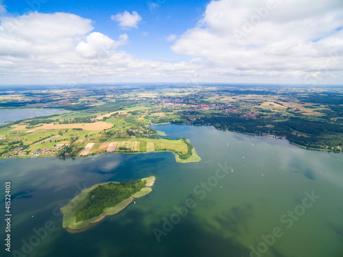 Aerial view of beautiful is...