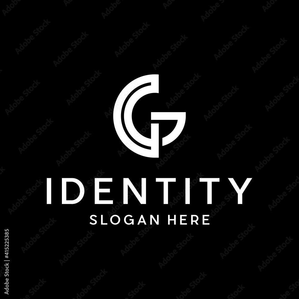 Letter G Minimalist Logo Design Letter G Minimalist Logo Design
