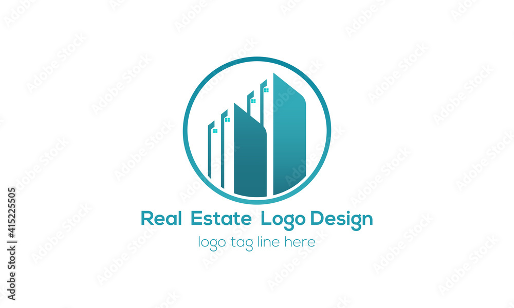 business logo design home.