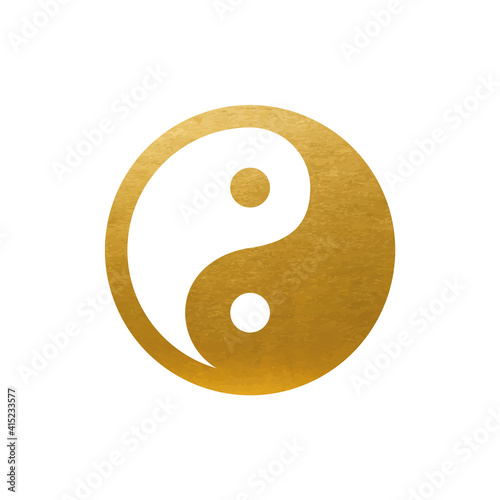 Yin Yang Symbol - Vector Sign