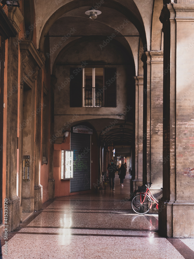center of bologna, downtown area bologna center of bologna, downtown area bologna