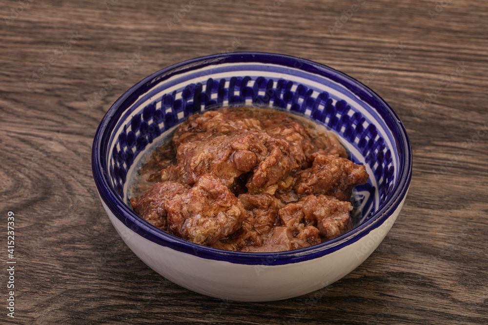Gurmet venison stew with spices Gurmet venison stew with spices