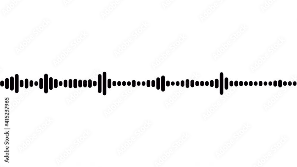Sound wave isolated on white background. black color digital sound wave equalizer. Audio technology wave concept and design under the concept of black and white emphasize simplicity. Sound wave isolated on white background. black color digital sound wave equalizer. Audio technology wave concept and design under the concept of black and white emphasize simplicity.