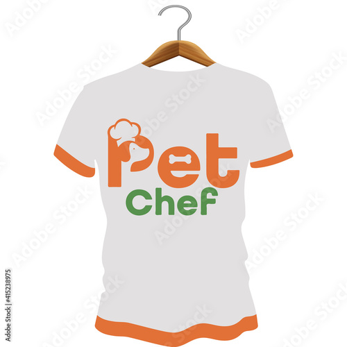 Healthy Fresh Dog Food Delivery T-shirt design.