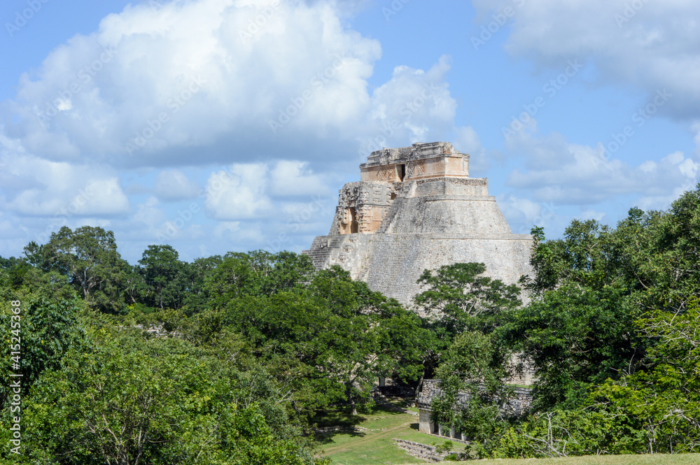 Pyramid of the Magician (Uxmal, Mexico)
