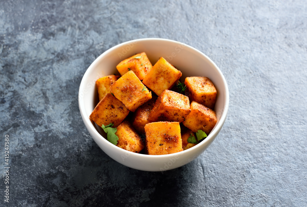 Pan fried paneer Pan fried paneer