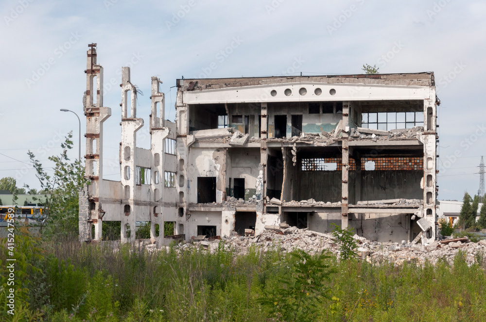 Abandoned Factory Ursus in Warsaw Abandoned Factory Ursus in Warsaw