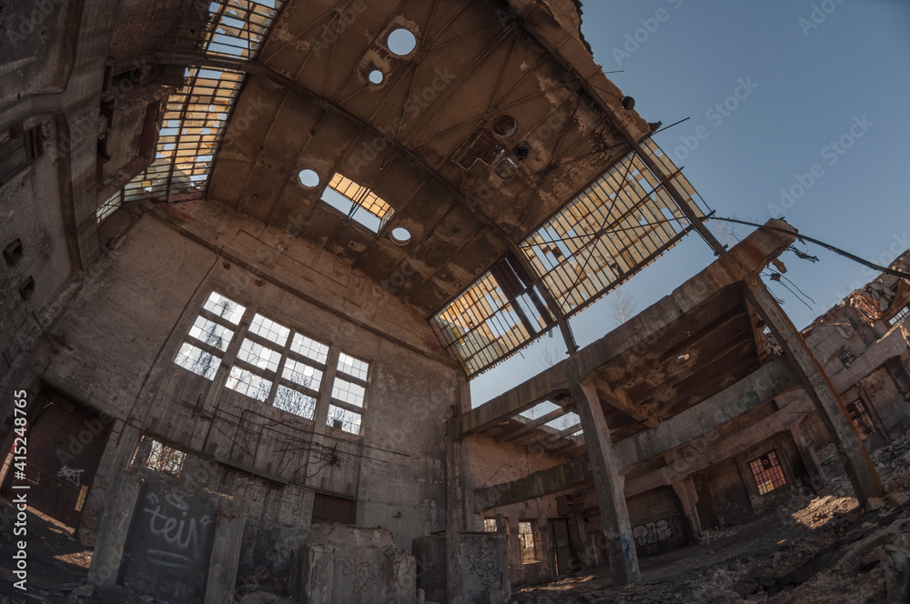 Abandoned Factory Ursus in Warsaw Abandoned Factory Ursus in Warsaw