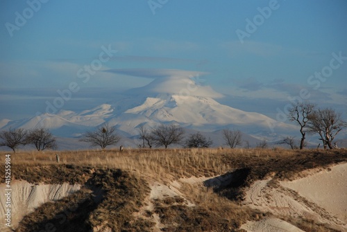 erciyes  mountains at cappadocia photo