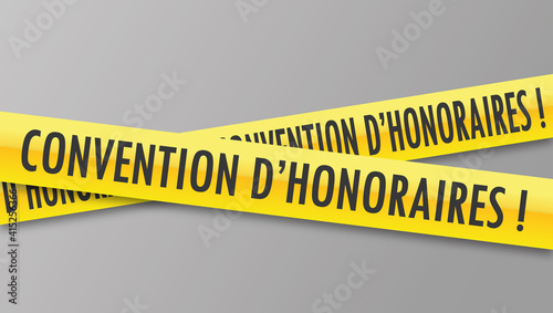 Logo convention d'honoraires.
