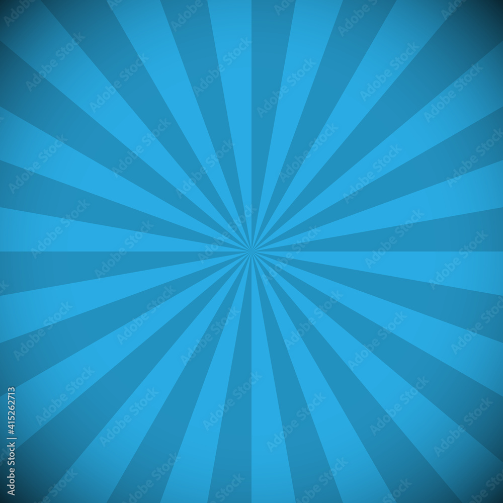 Striped abstract blue background