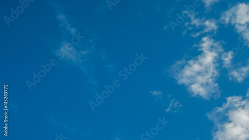 blue sky with clouds © Madesunesa