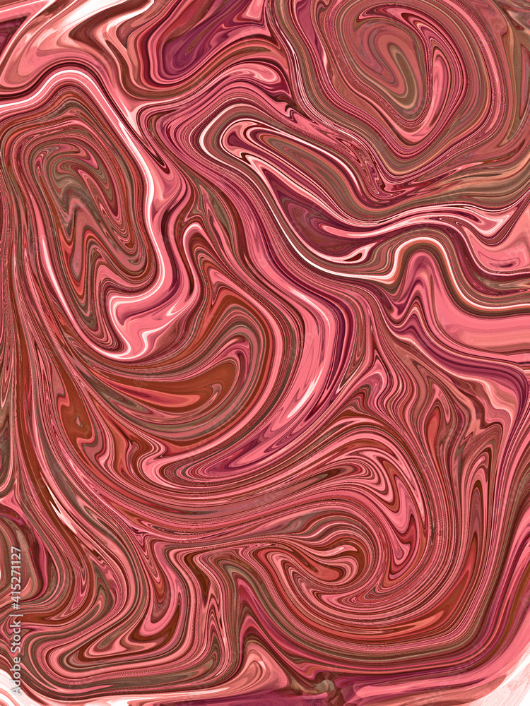 Digital illustration of swirls of liquid marble paper textured background Digital illustration of swirls of liquid marble paper textured background
