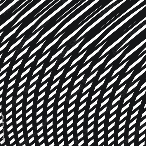 White background with complex black elements that make up the grid. Vector illustration.