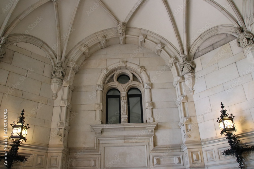 Naklejka premium gothic church window