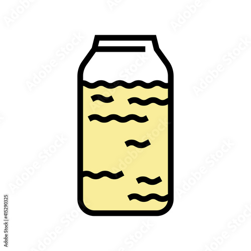 colostrum bottle color icon vector. colostrum bottle sign. isolated symbol illustration