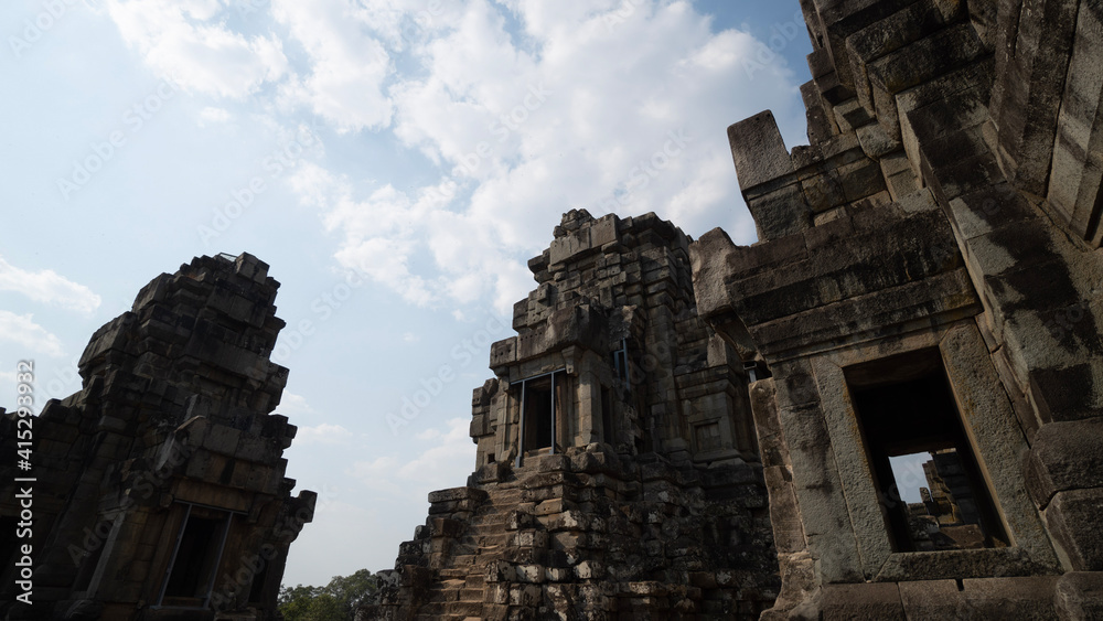Naklejka premium ruins of the temple