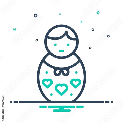 Mix icon for russian