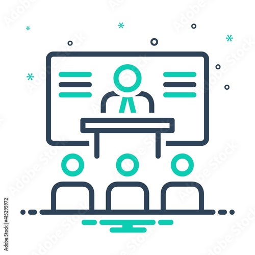 Mix icon for training
