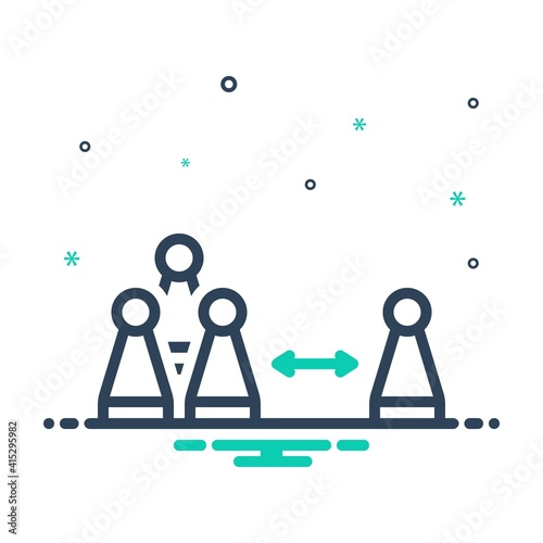 Mix icon for apart
