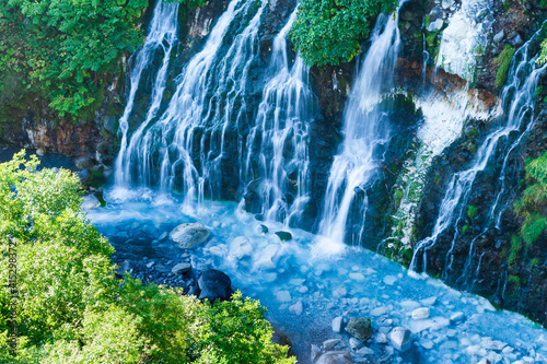 Photography 美瑛　白ひげの滝
