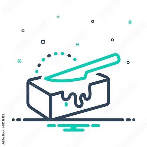 Mix icon for butter