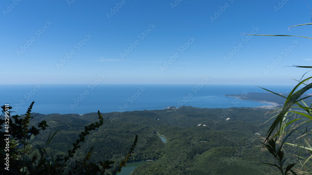 view of the mountains