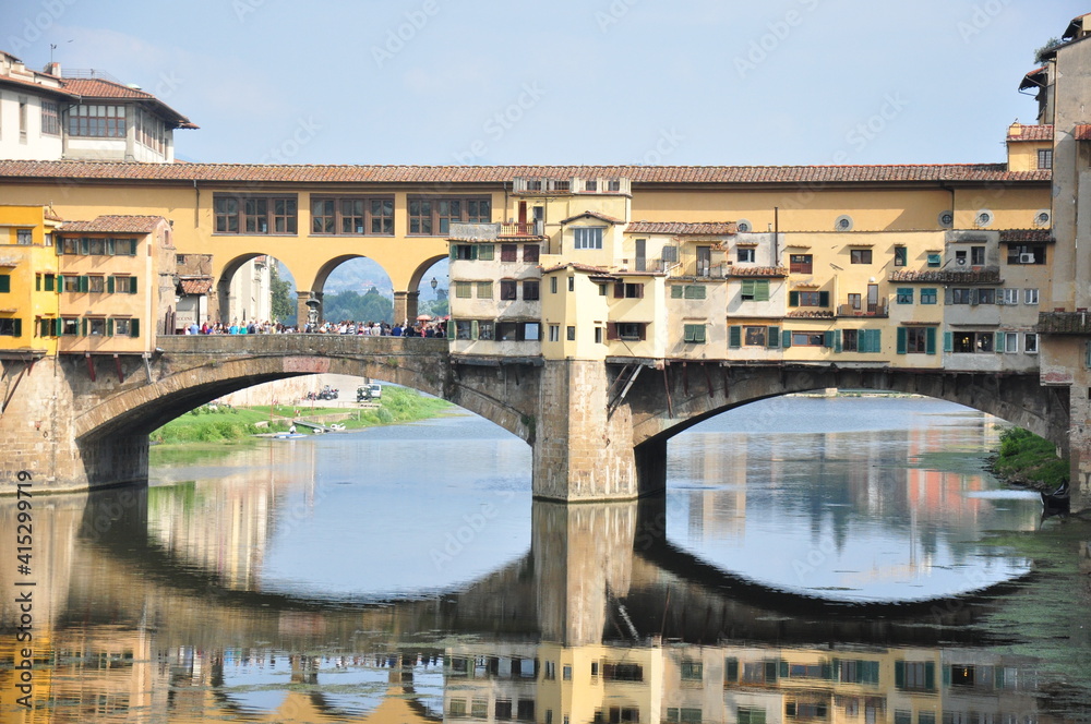 Obraz premium ponte vecchio city