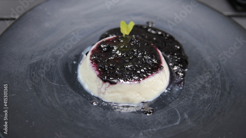 Blueberry Panacotta