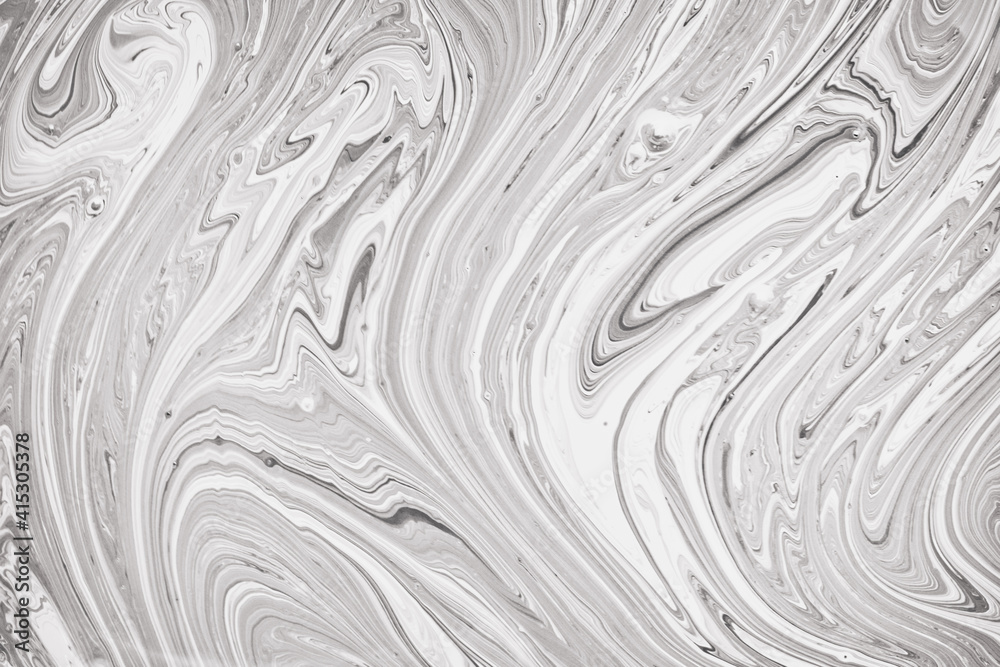 Obraz premium close-up mix of watercolor, acrylic, oil and oil to use as a background image. White oil paint for use as a background