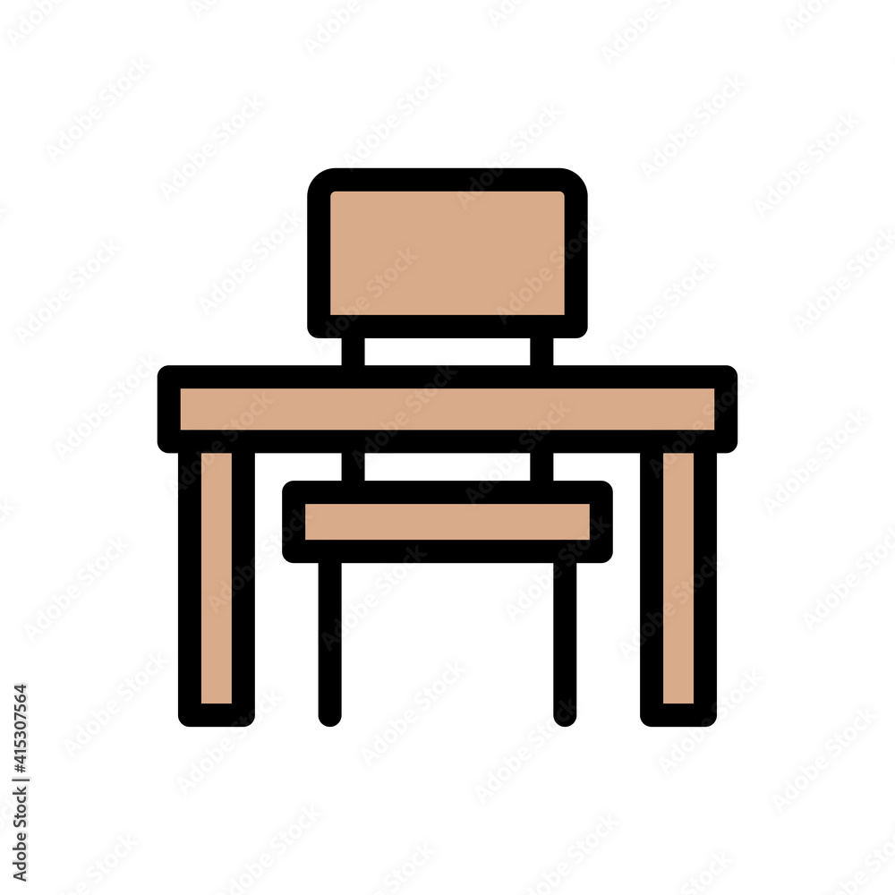 table chair table chair