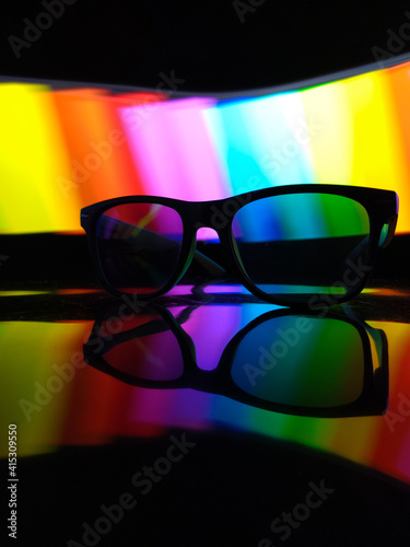 A black sunglasses