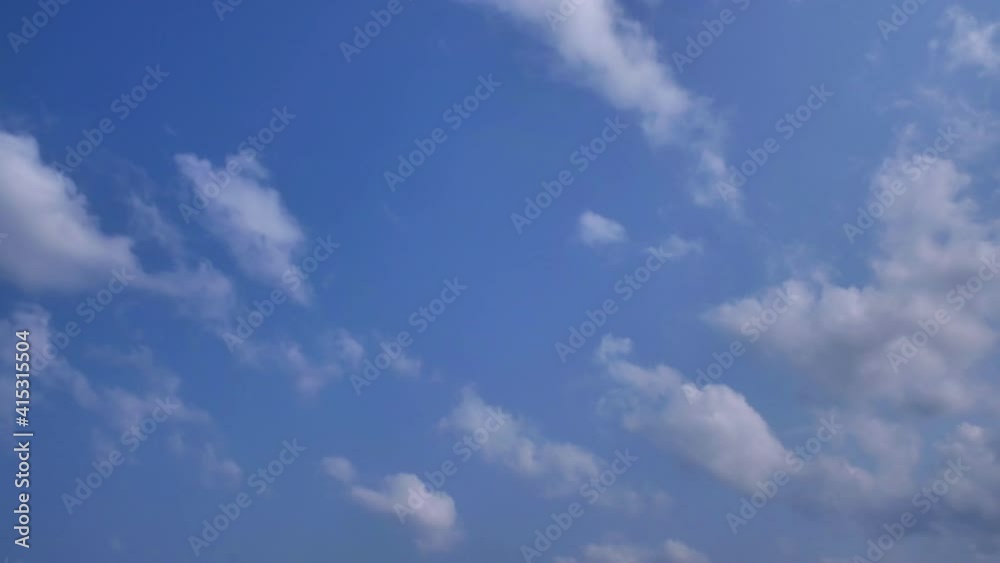 Beautiful blue sky with clouds in
Time Lapse Beautiful blue sky with clouds in
Time Lapse