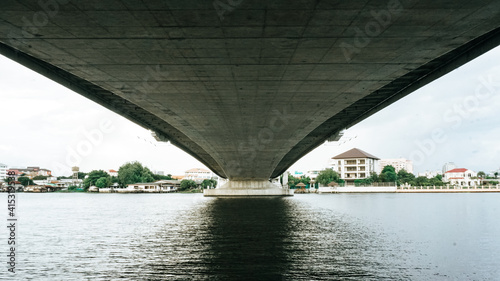 bridge over river © MobbyStock