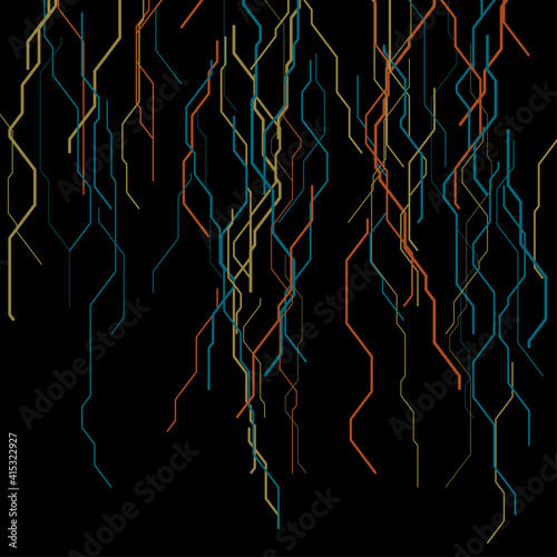 Vector abstract circuit.