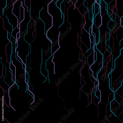 Vector abstract circuit.