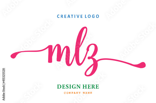 MLZ lettering logo is simple, easy to understand and authoritative