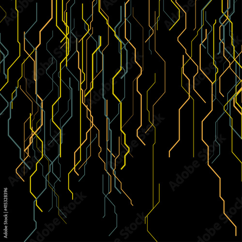 Vector abstract circuit.