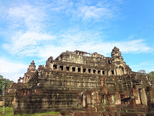 Baphuon temple at Angkor Thom, Bayon, Khmer architecture in Siem Reap, Cambodia, Asia, UNESCO World Heritage	