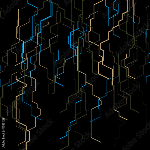 Vector abstract circuit.