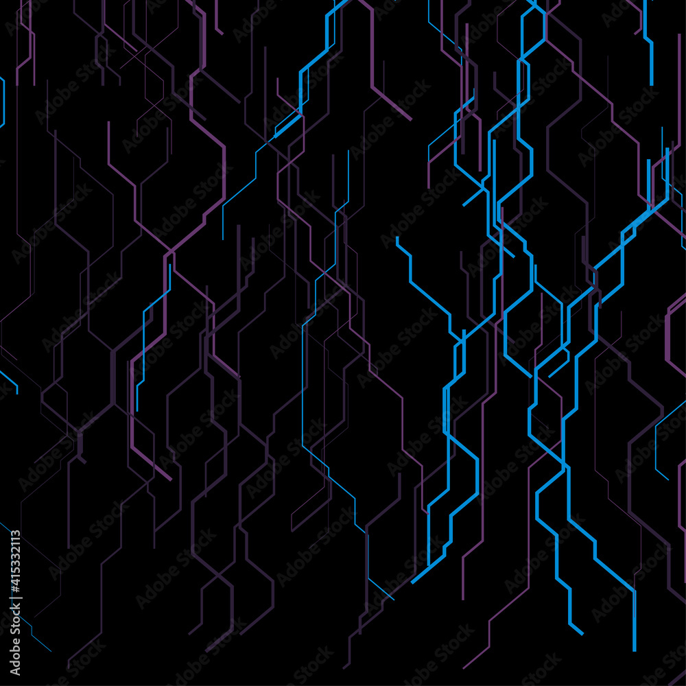 Vector abstract circuit.