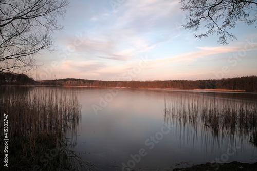quiet by the lake at dusk  © Hazard-Pictures