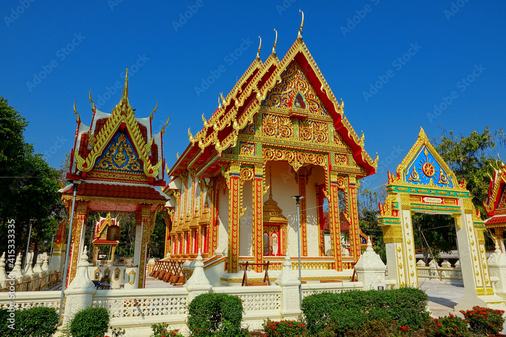 Fototapeta premium Thailand Kumphawapi Wat Sri Nakararam