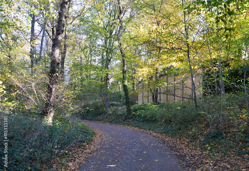 Herbst Landschaft auf dem Pfingstberg, Potsdam, Brandenburg photo