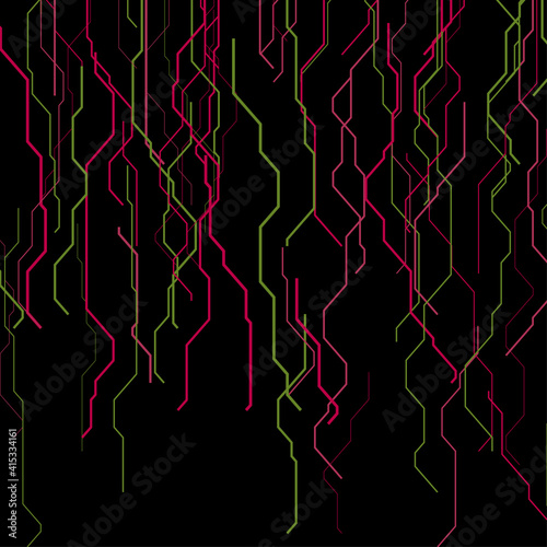 Vector abstract circuit.